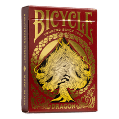 Bicycle Red Dragon Playing Cards